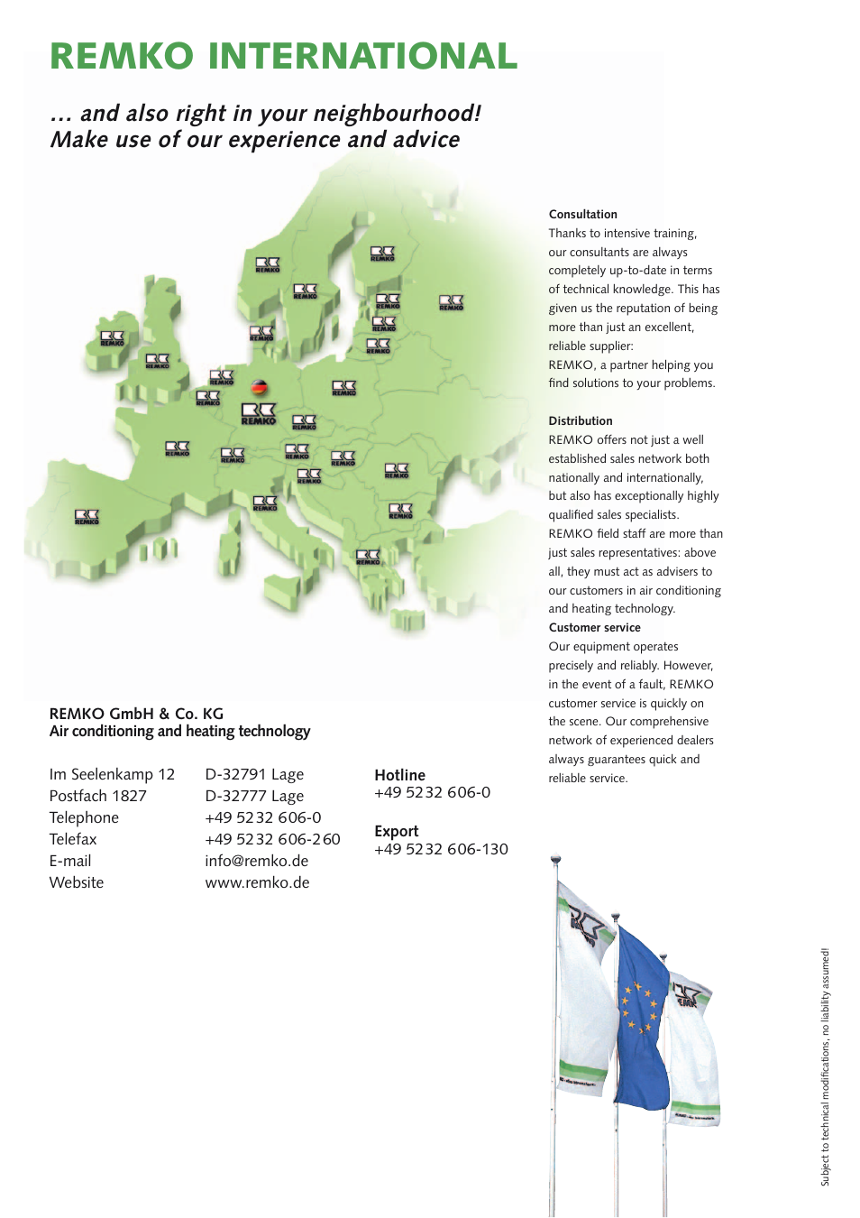 Remko international | REMKO ML 262 DC  Arctic User Manual | Page 32 / 32