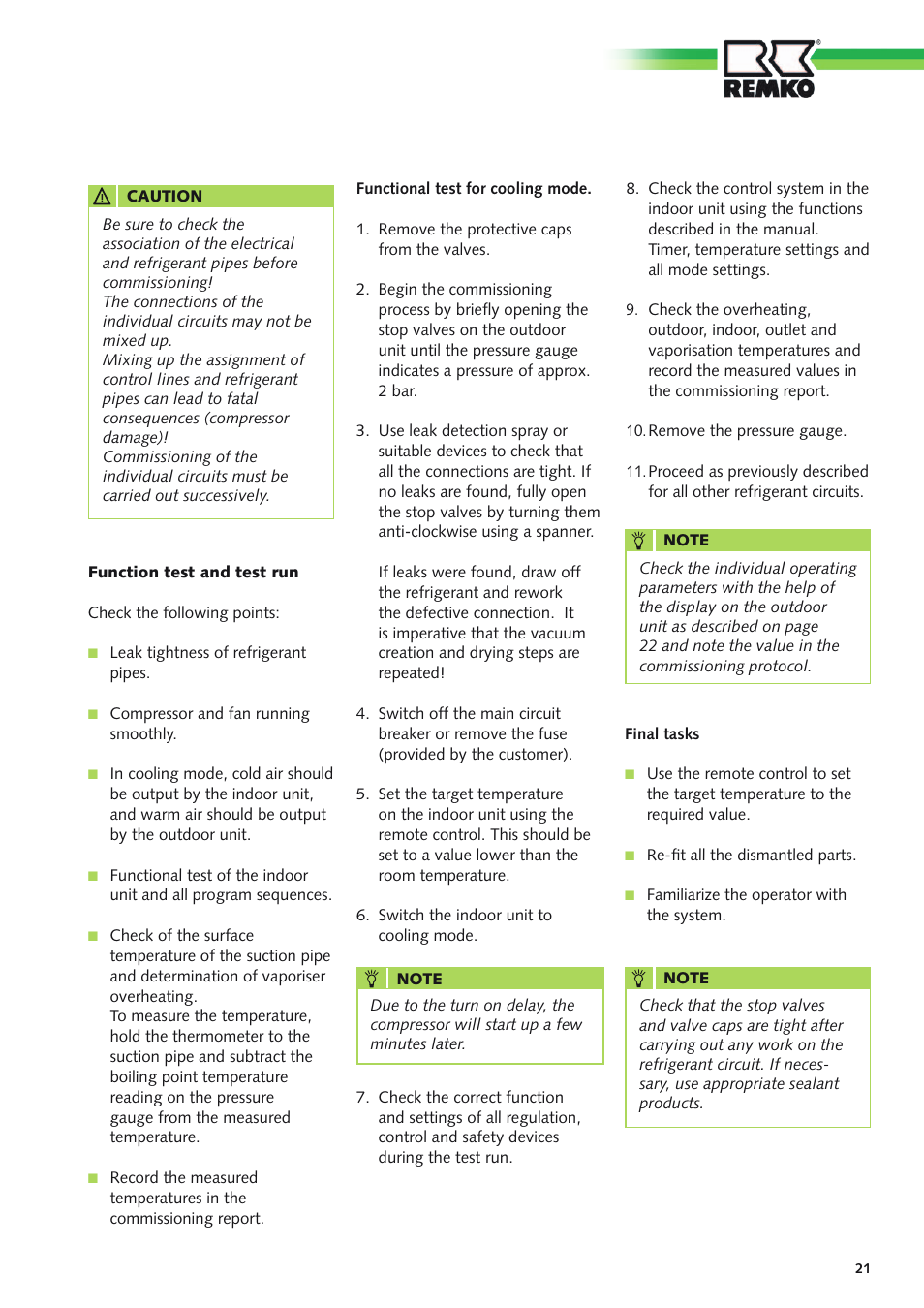 REMKO MVT 600 DC User Manual | Page 21 / 28