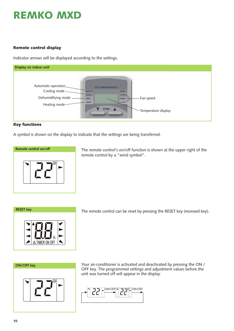 Remko mxd | REMKO MXD 200 v.1 User Manual | Page 10 / 28