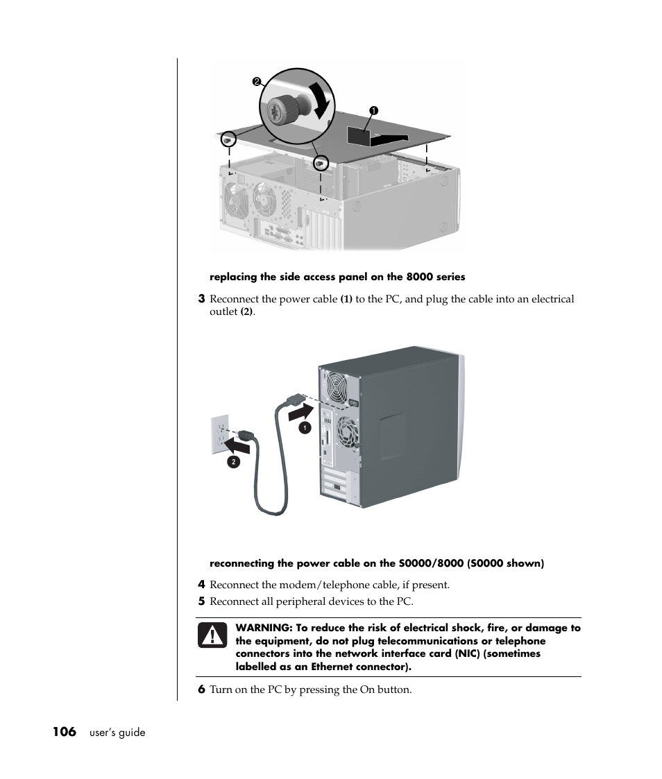 Compaq 8000 Series User Manual | Page 113 / 120