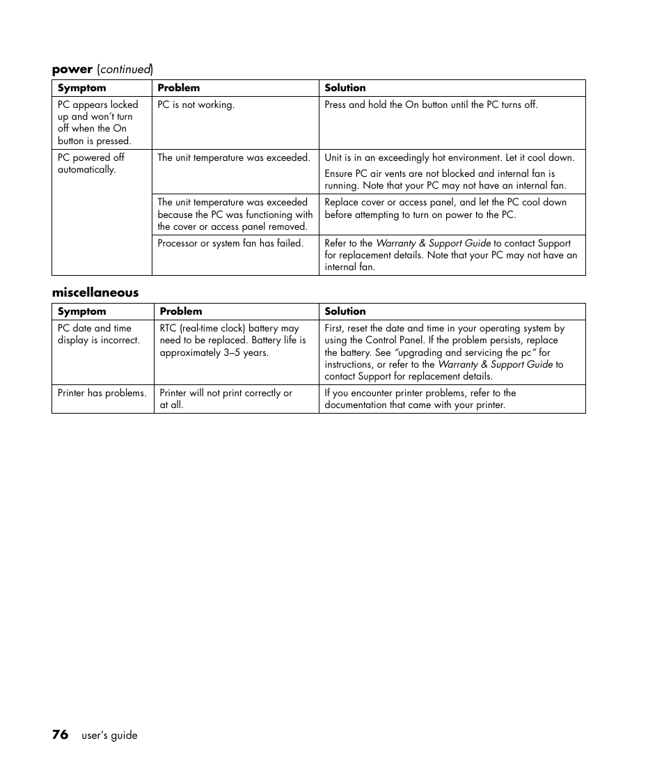 Compaq 8000 Series User Manual | Page 83 / 120