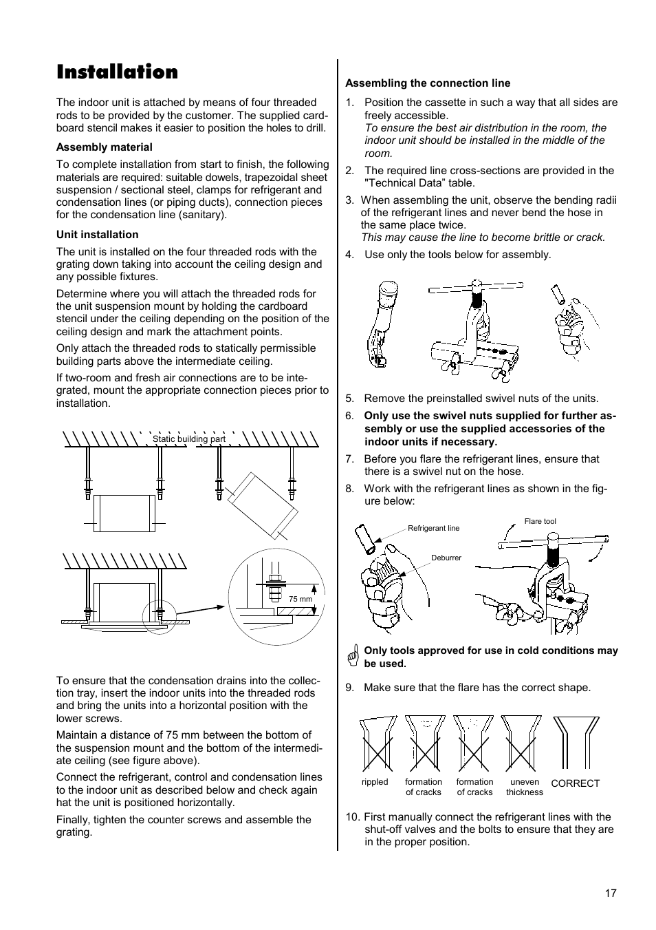 Installation | REMKO RKV 13 C User Manual | Page 17 / 24