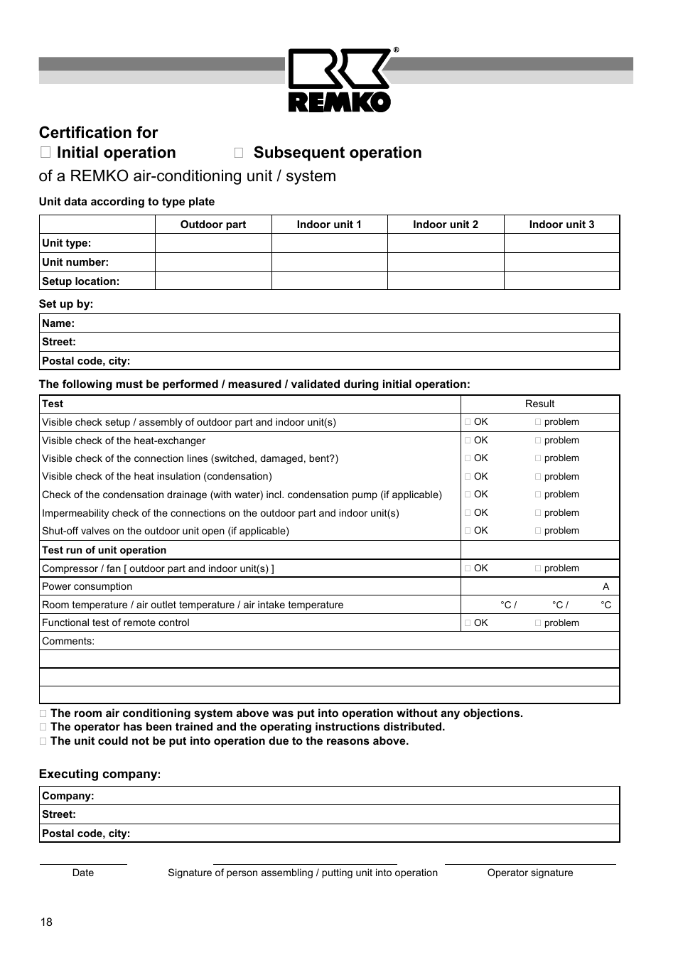REMKO RKV 13 T User Manual | Page 18 / 20
