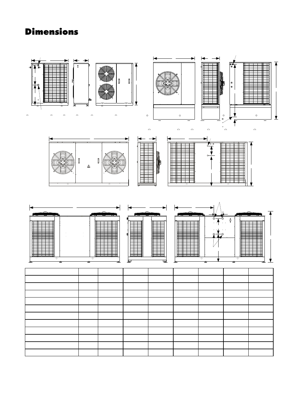 Dimensions | REMKO RKW INOX User Manual | Page 13 / 28