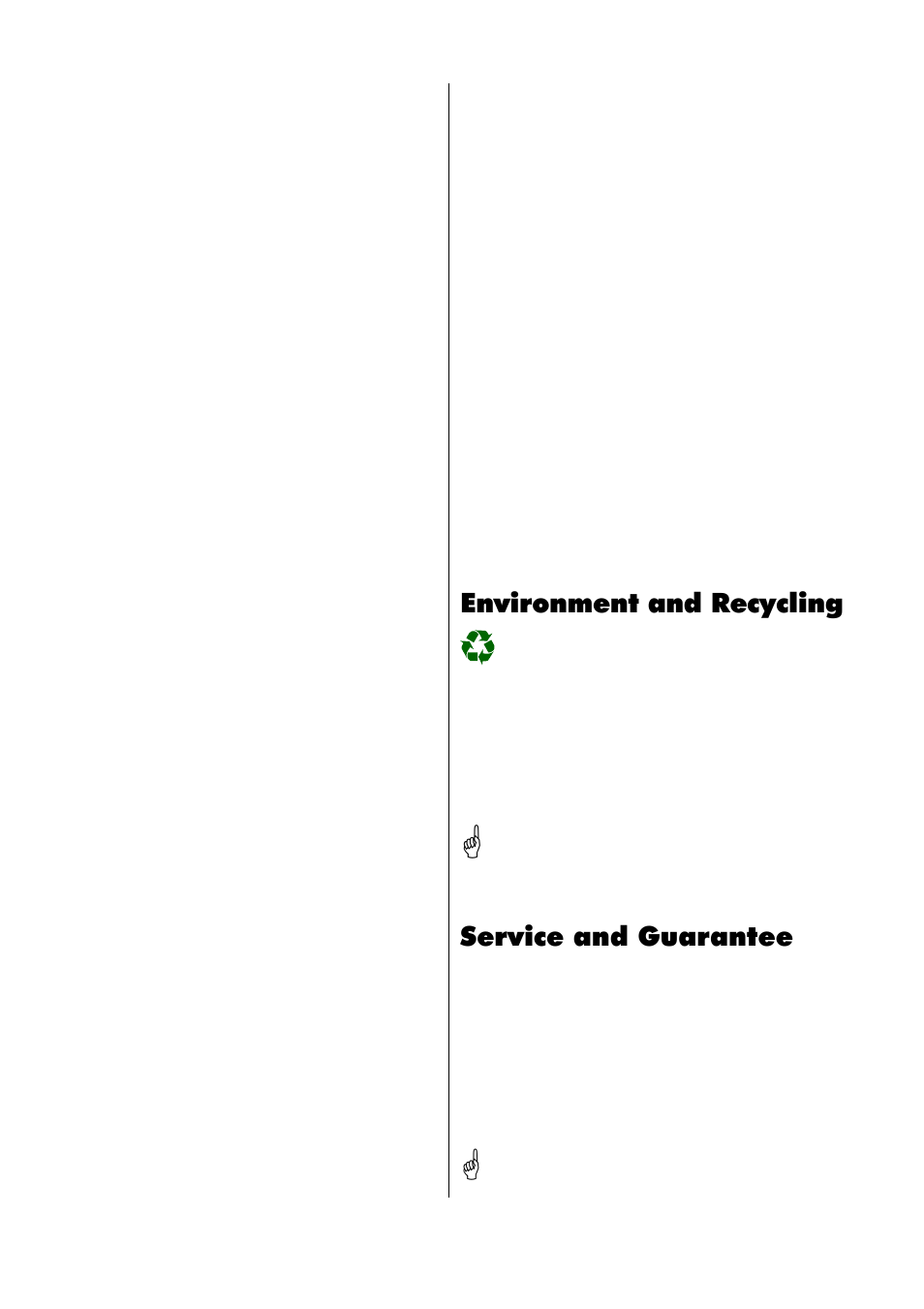 Environment and recycling, Service and guarantee | REMKO RKW INOX User Manual | Page 26 / 28