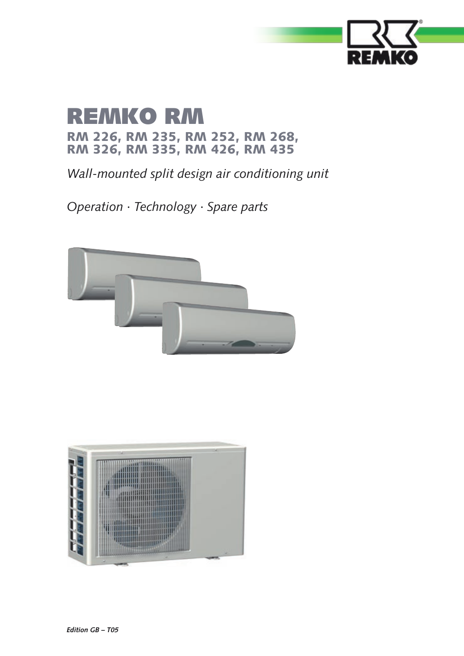 REMKO RM Series User Manual | 36 pages