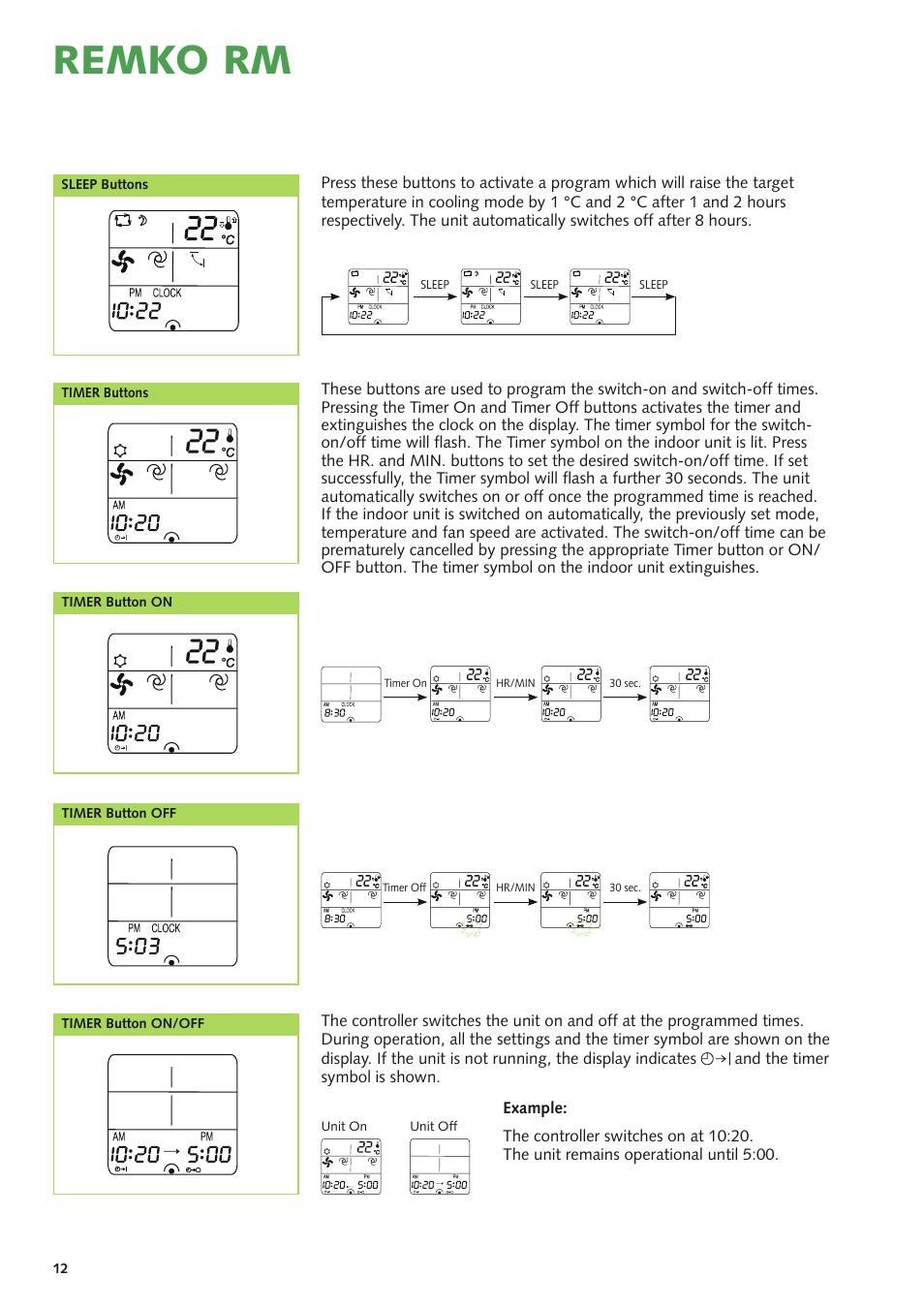 Remko rm | REMKO RM Series User Manual | Page 12 / 36