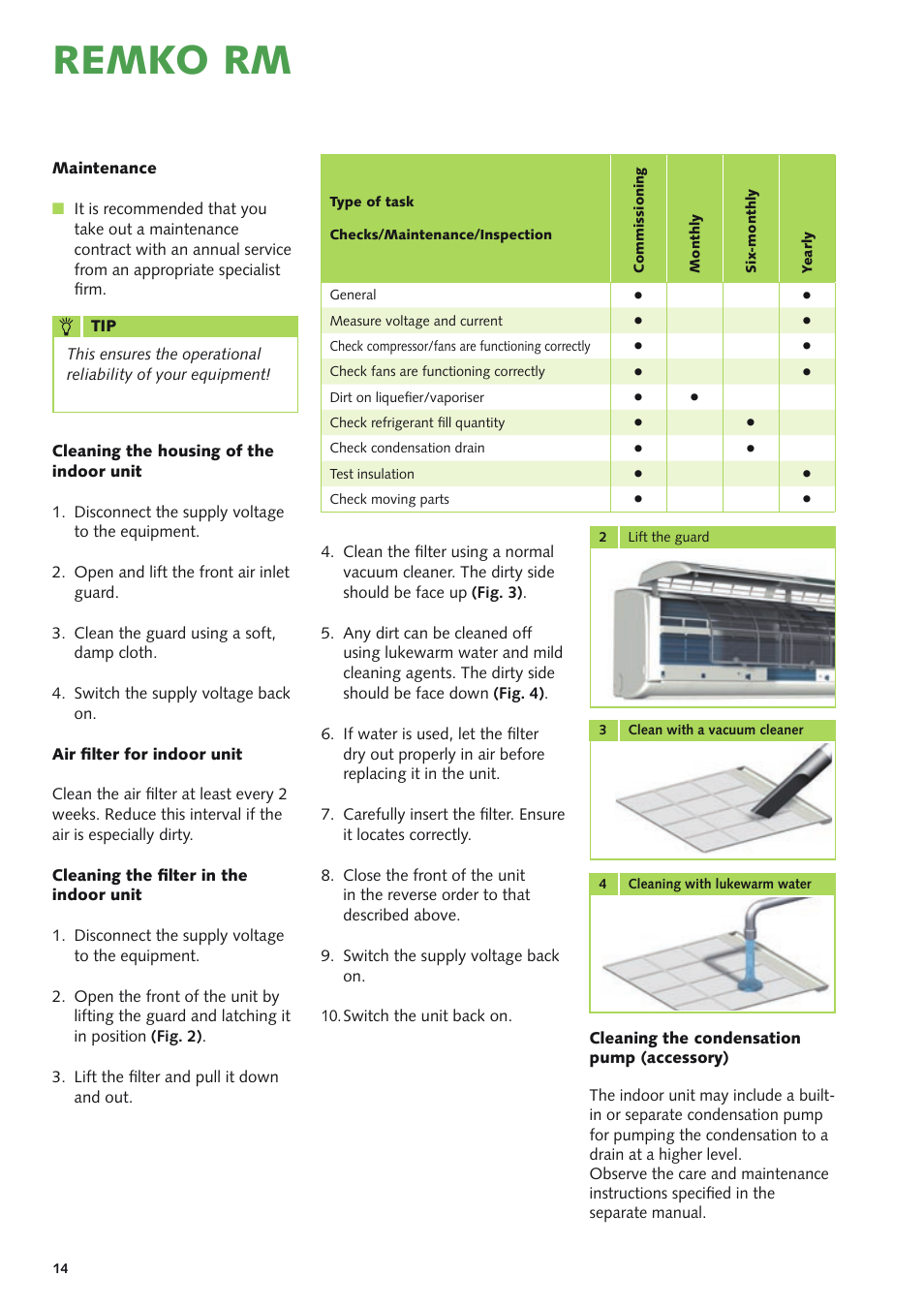 Remko rm | REMKO RM Series User Manual | Page 14 / 36