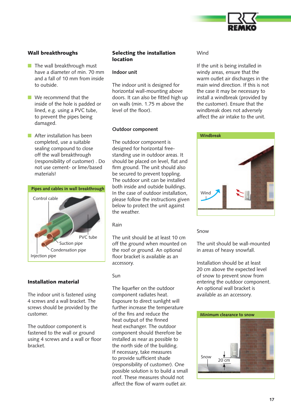 REMKO RM Series User Manual | Page 17 / 36