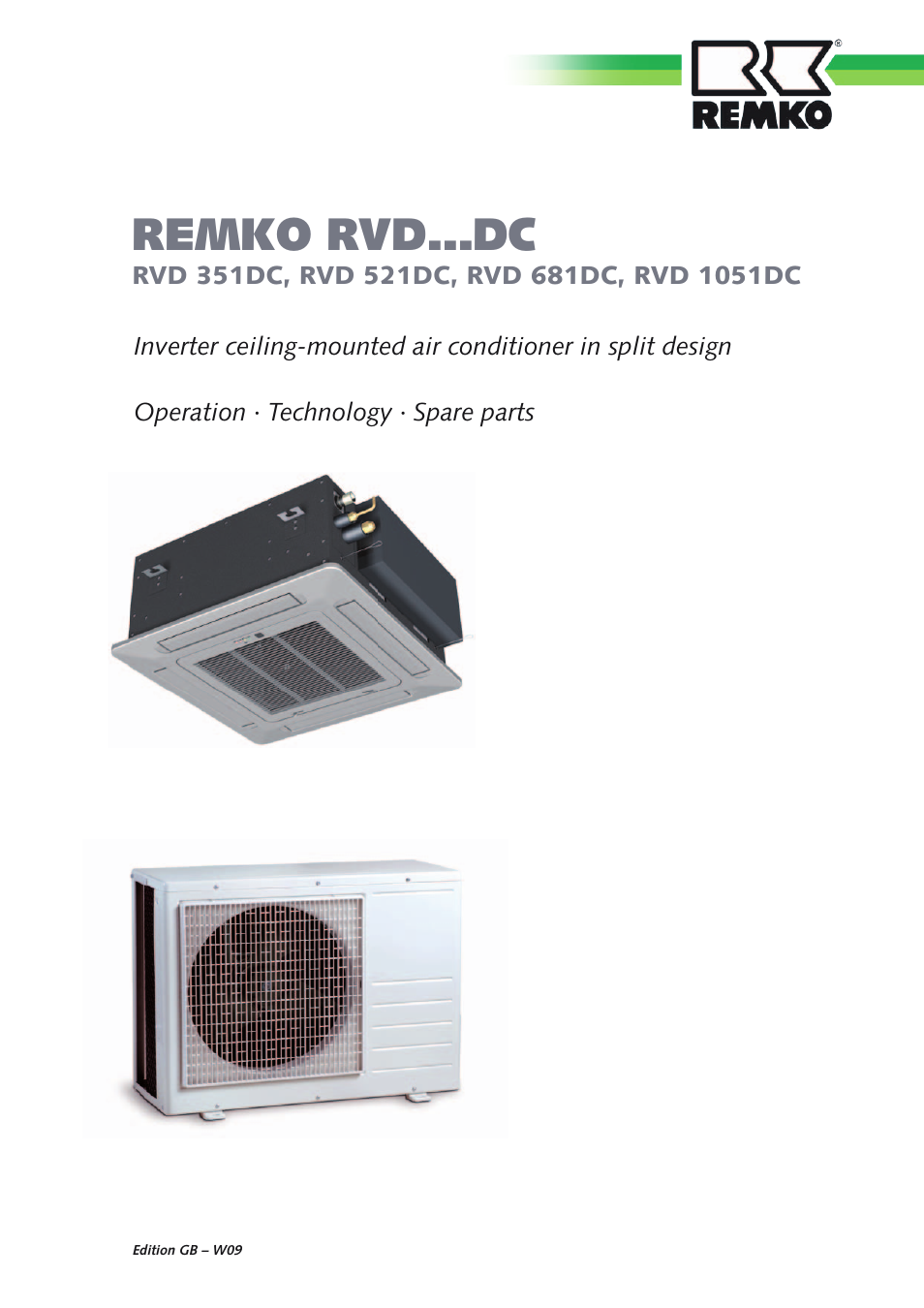 REMKO RVD xxx DC User Manual | 52 pages