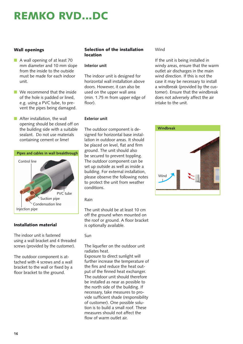 Remko rvd...dc | REMKO RVD xxx DC User Manual | Page 16 / 52