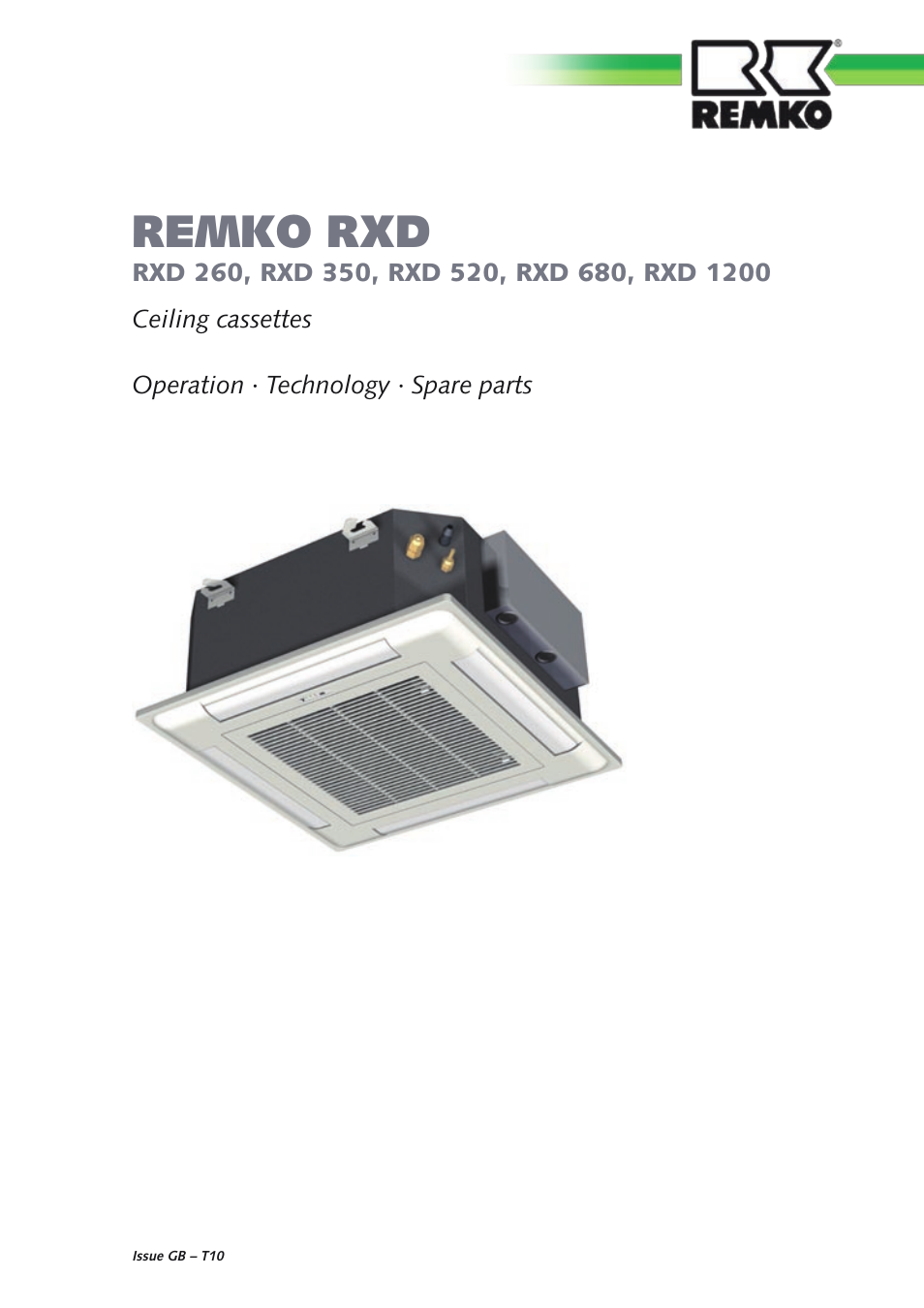 REMKO RXD Series User Manual | 28 pages