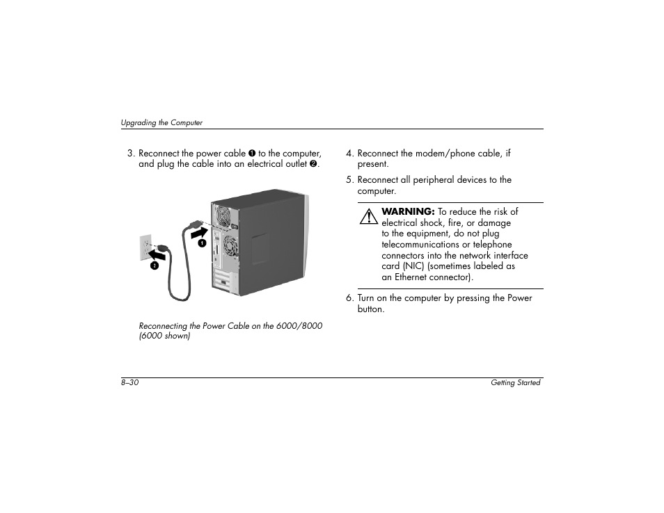 Compaq 6000 User Manual | Page 132 / 142