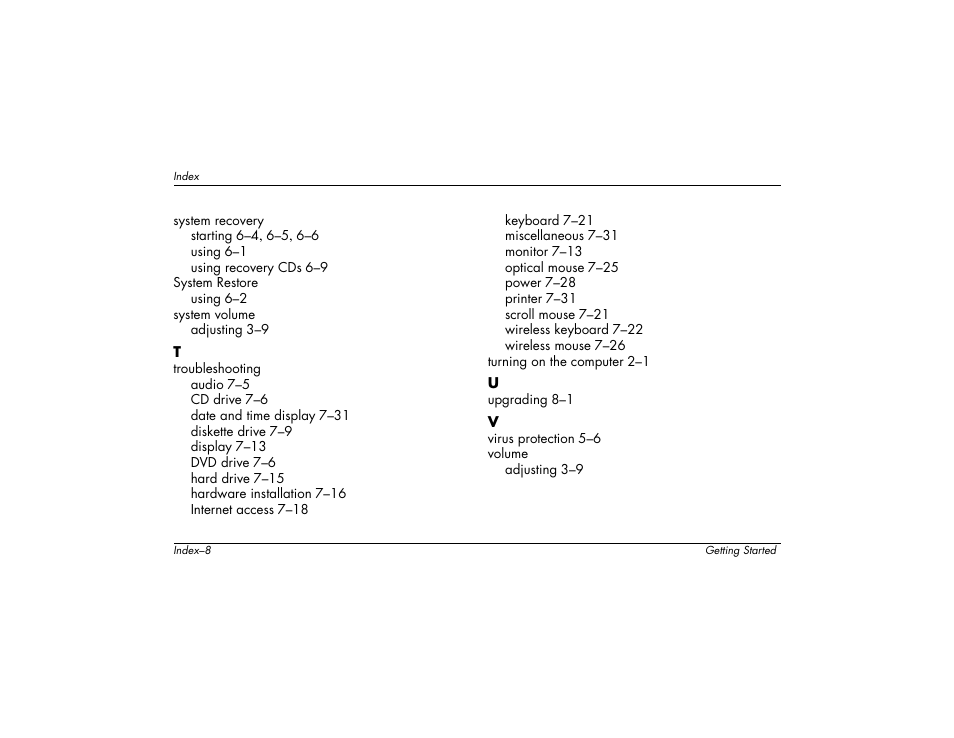 Compaq 6000 User Manual | Page 140 / 142