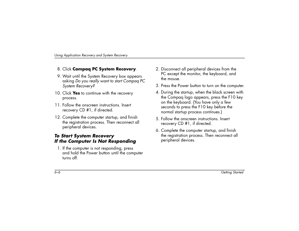 Compaq 6000 User Manual | Page 62 / 142