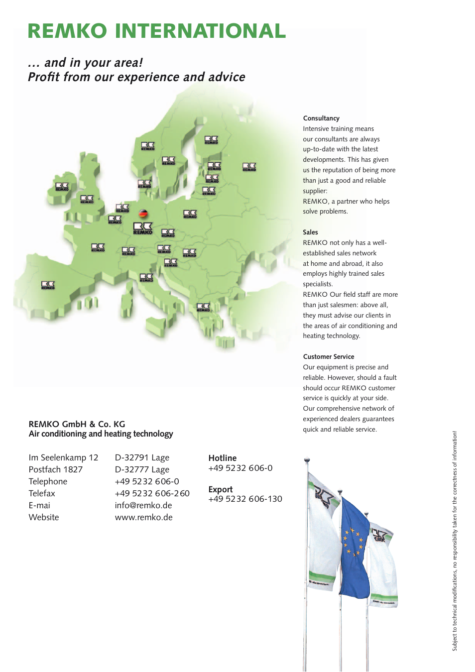 Remko international | REMKO RXS xxx H User Manual | Page 20 / 20