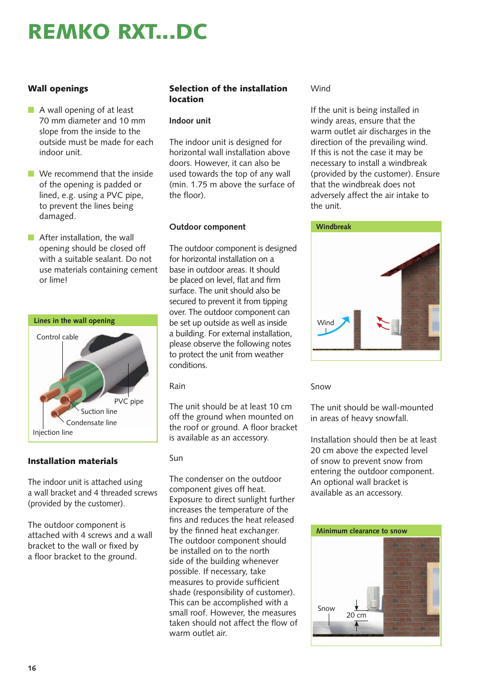 Remko rxt...dc | REMKO RXT xxx DC User Manual | Page 16 / 56