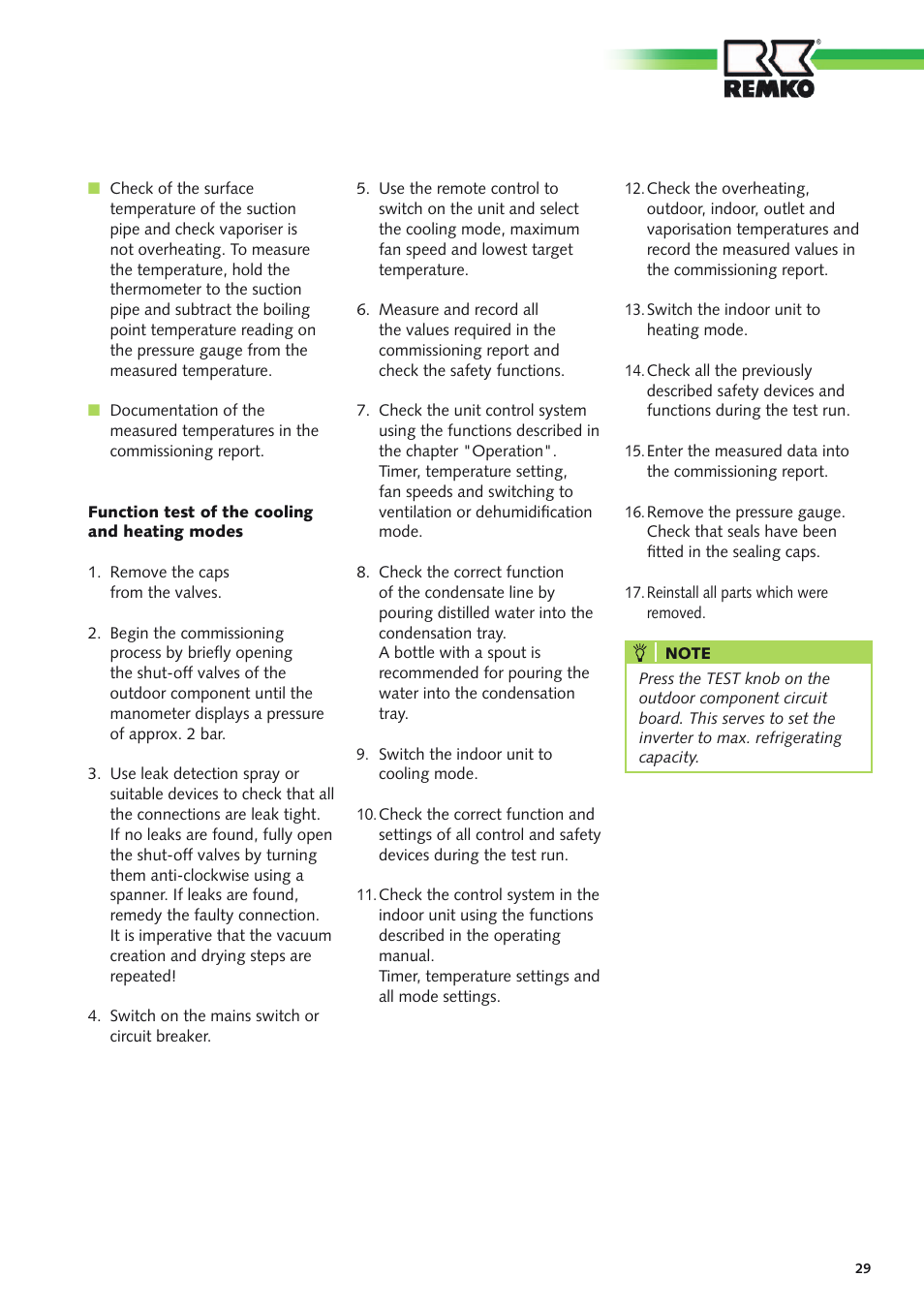 REMKO RXT xxx DC User Manual | Page 29 / 56