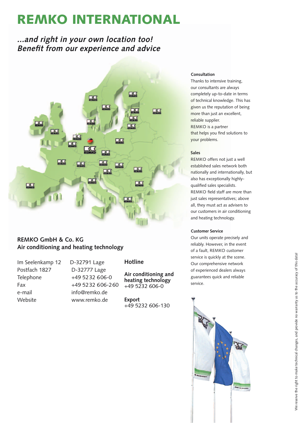 Remko international | REMKO RXT xxx DC User Manual | Page 56 / 56