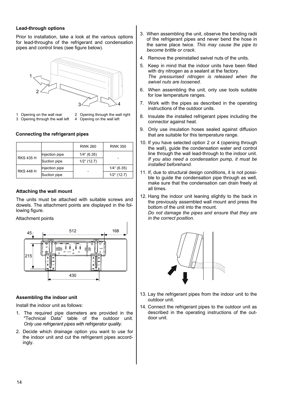 REMKO RXW 350 User Manual | Page 14 / 20