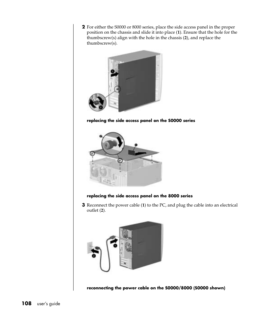 Compaq S0000 / 8000 User Manual | Page 115 / 123