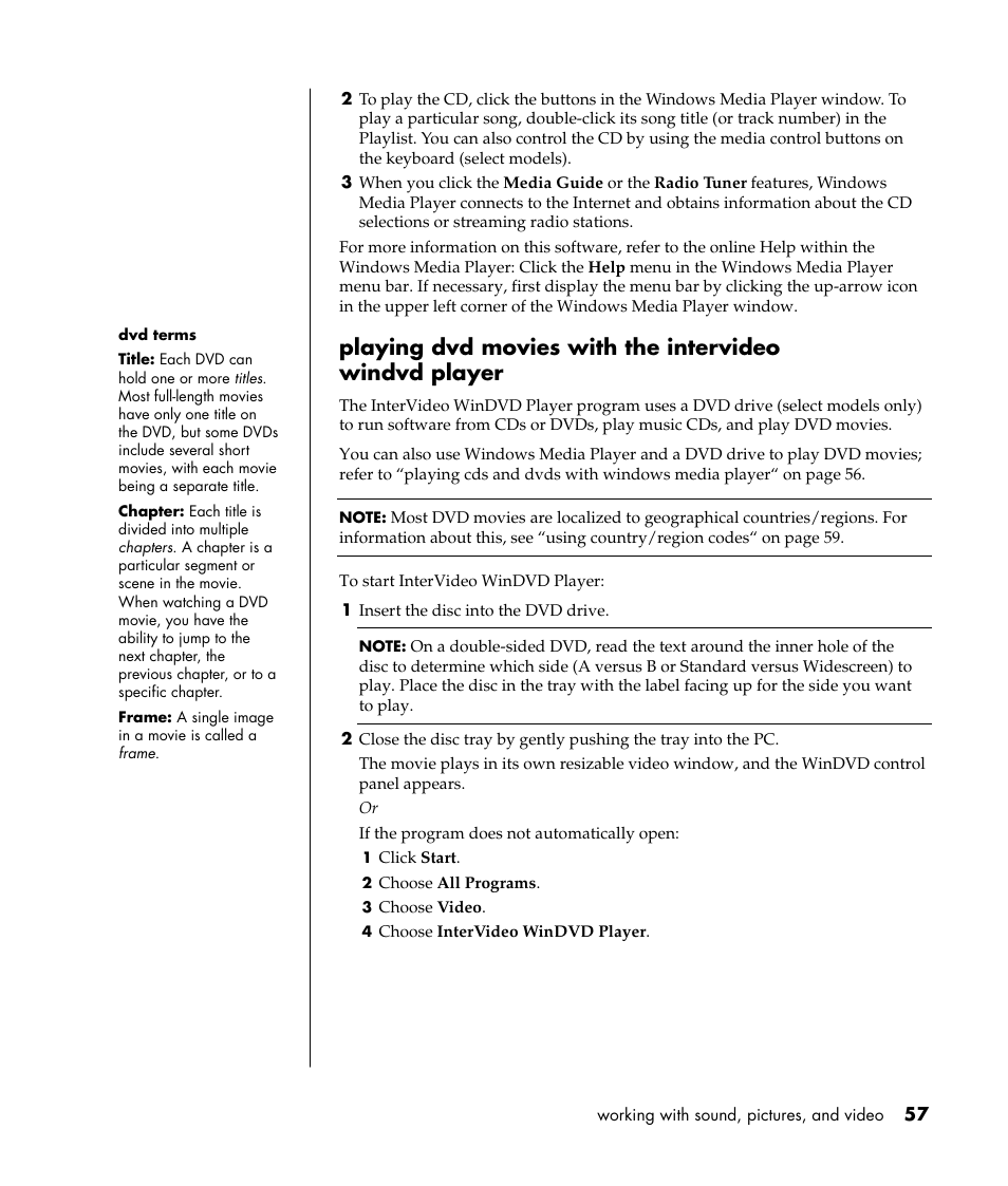 Compaq S0000 / 8000 User Manual | Page 64 / 123