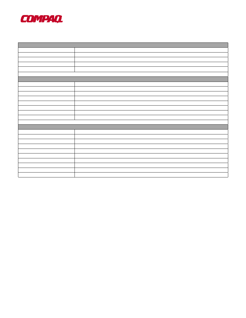 Field replaceable units part numbers, 2 field replaceable units part numbers | Compaq ALPHA GS320 User Manual | Page 18 / 29