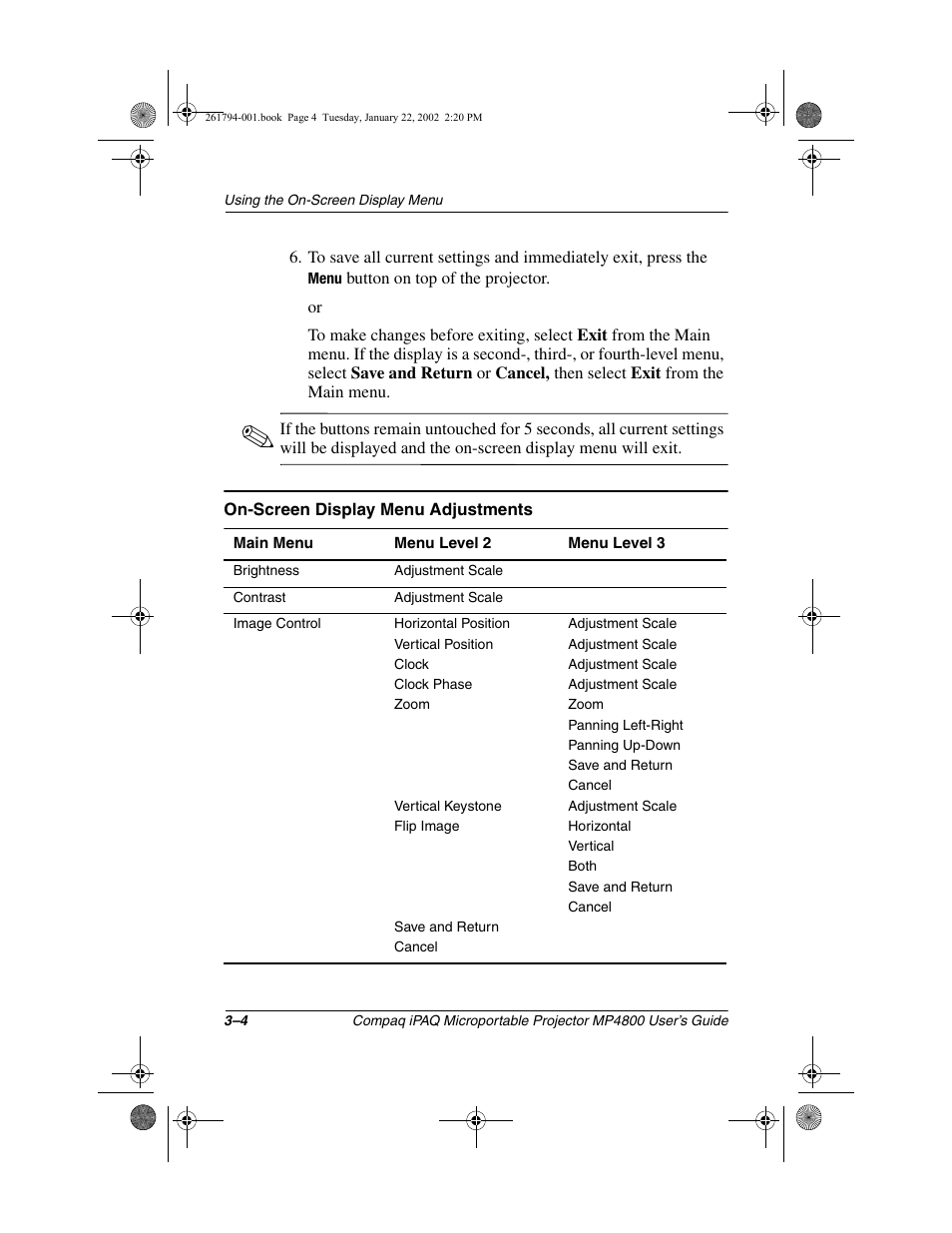 Compaq MP4800 User Manual | Page 28 / 76