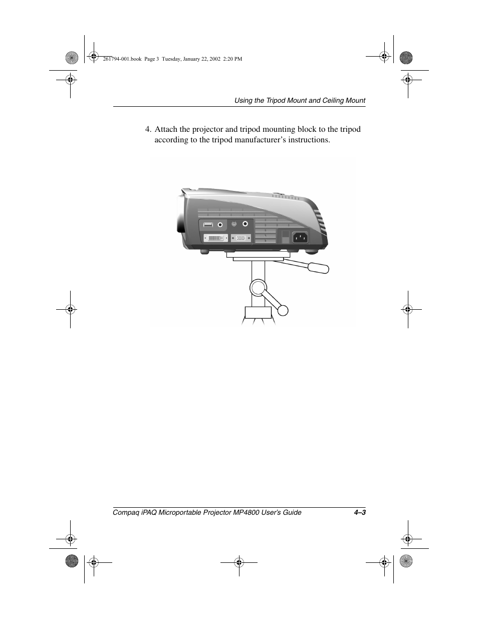Compaq MP4800 User Manual | Page 37 / 76