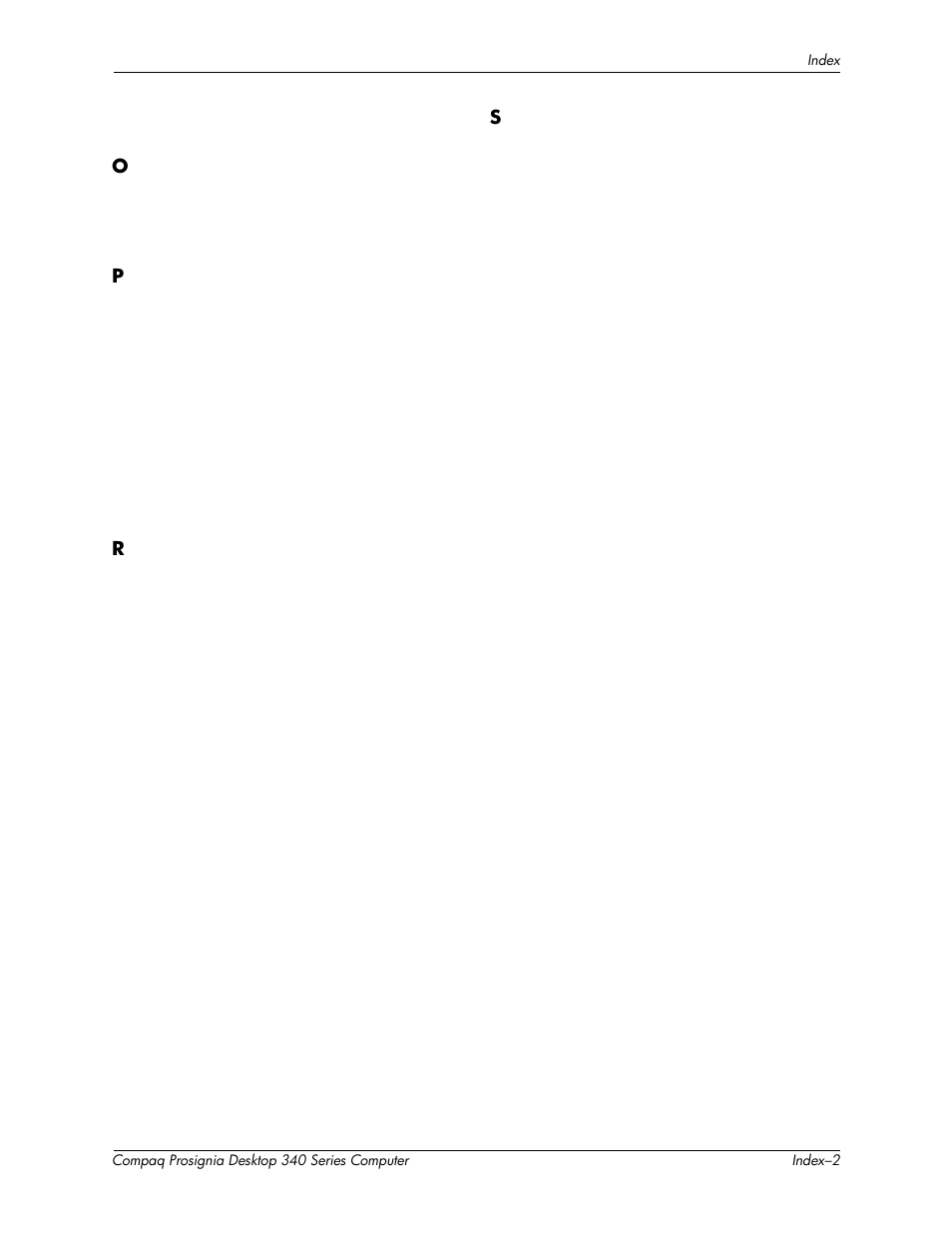 Compaq Prosignia 340 Series User Manual | Page 54 / 56