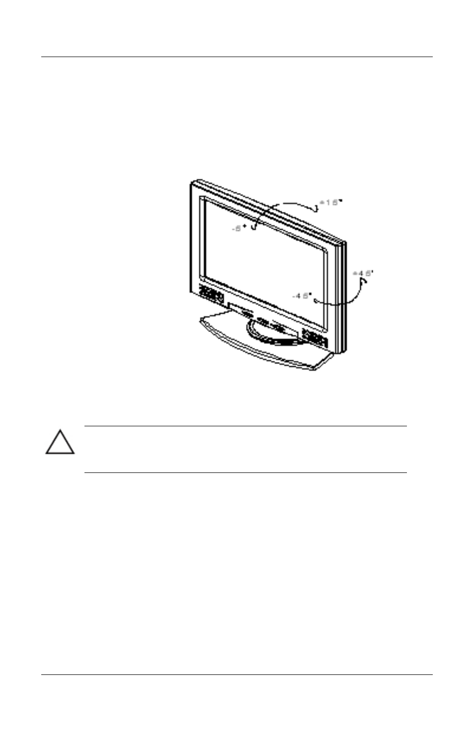 Viewing angle adjustment | Compaq 7020 User Manual | Page 4 / 35