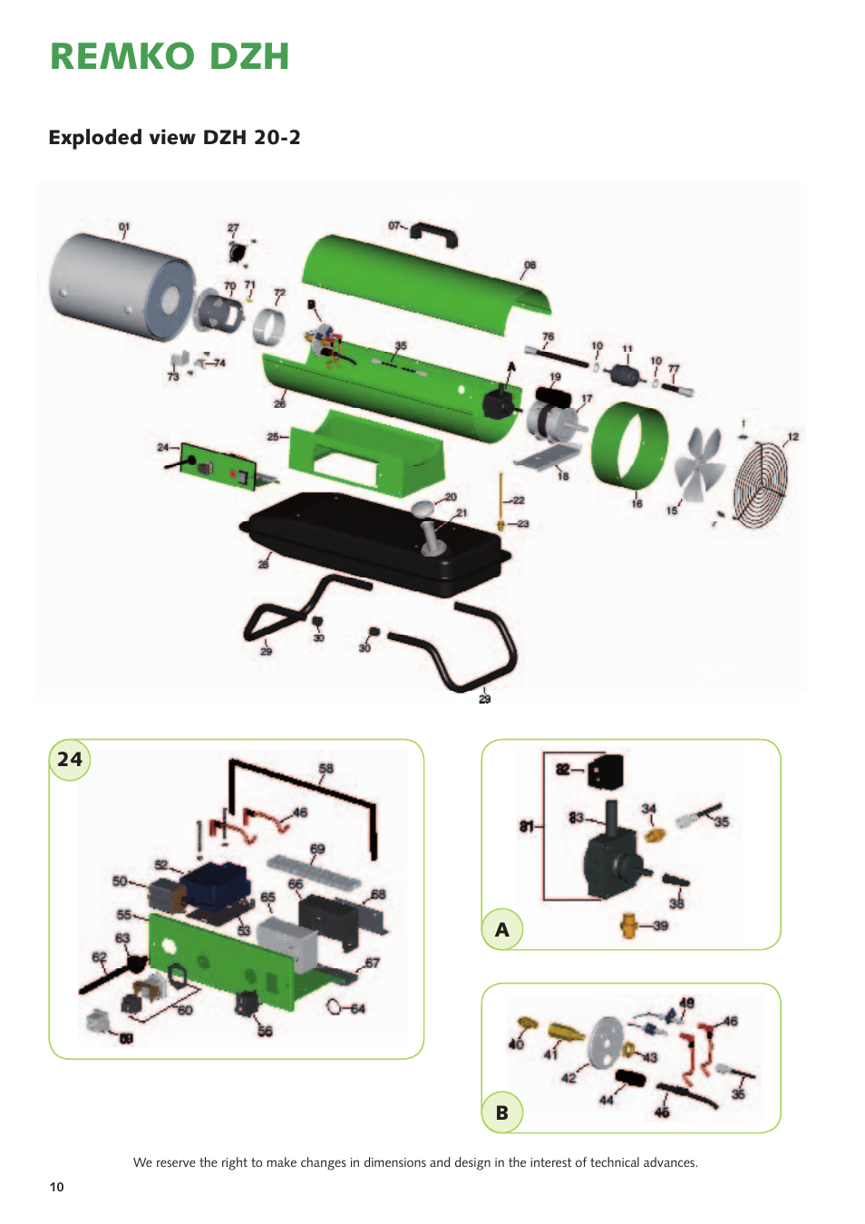 Remko dzh | REMKO DZH 20-2 User Manual | Page 10 / 20