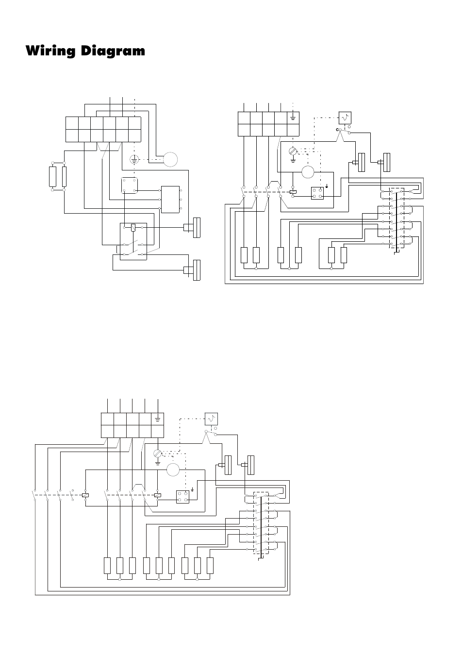 Wiring diagram, Hr kl, Srt hw2 hw1 nk tb m | REMKO ELT 3-2 User Manual | Page 10 / 12