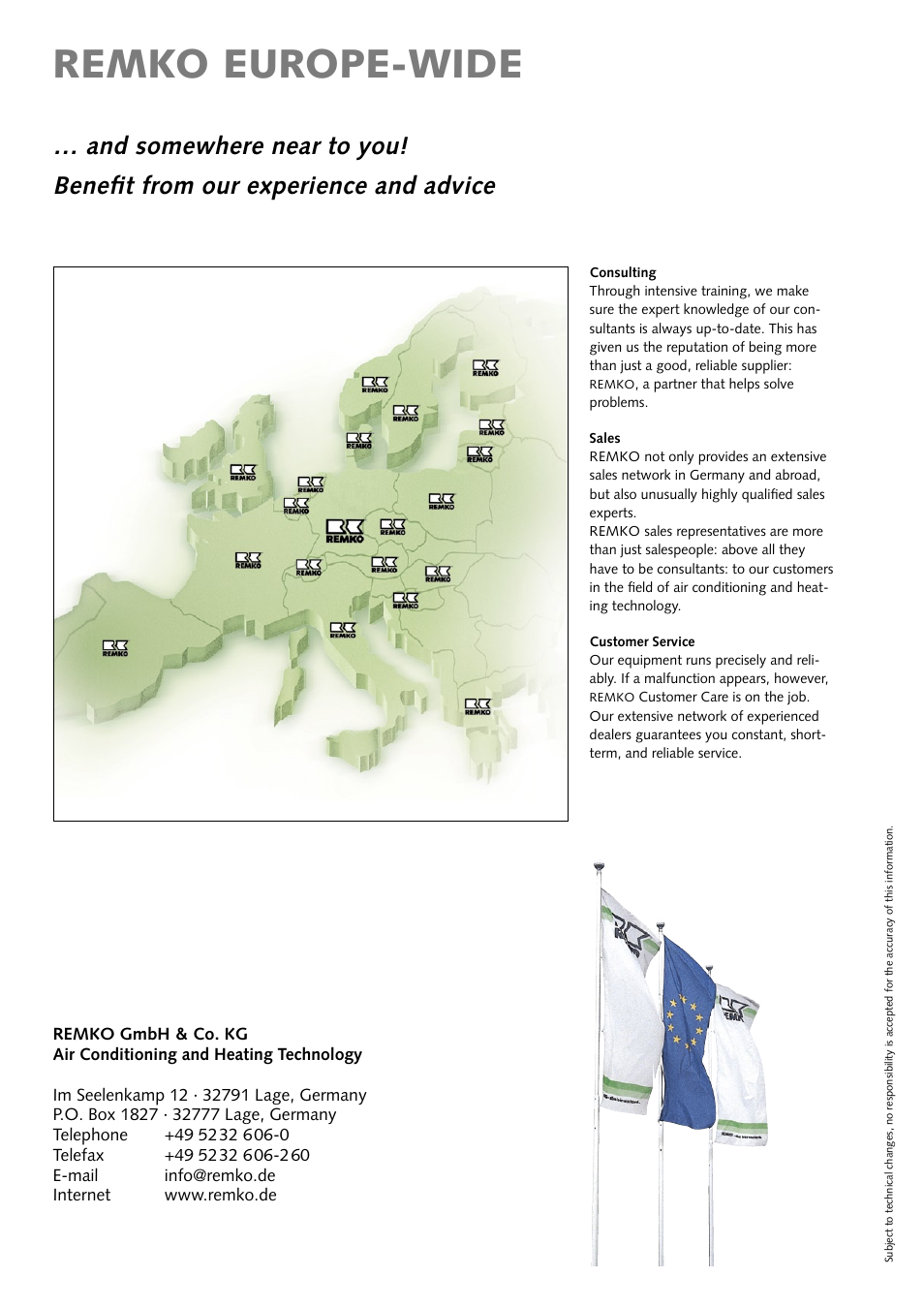 Remko europe-wide | REMKO HTL 400 User Manual | Page 20 / 20