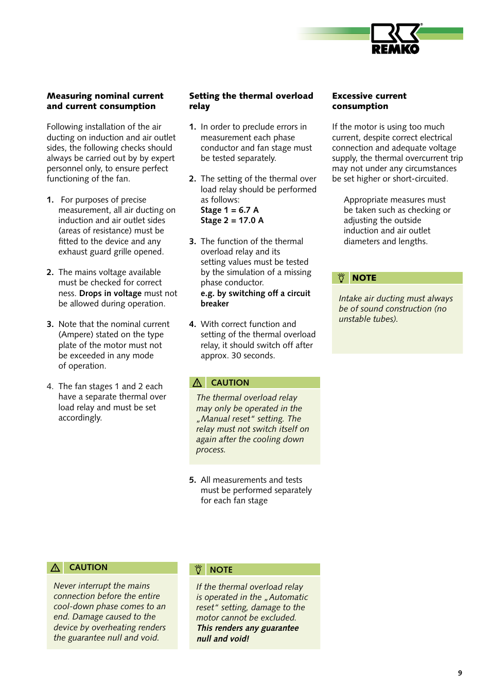 REMKO HTL 400 User Manual | Page 9 / 20