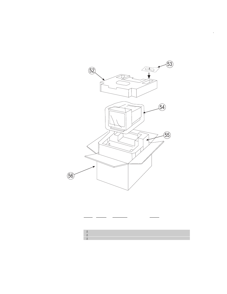 3. packing materials | Compaq D-1H User Manual | Page 23 / 34