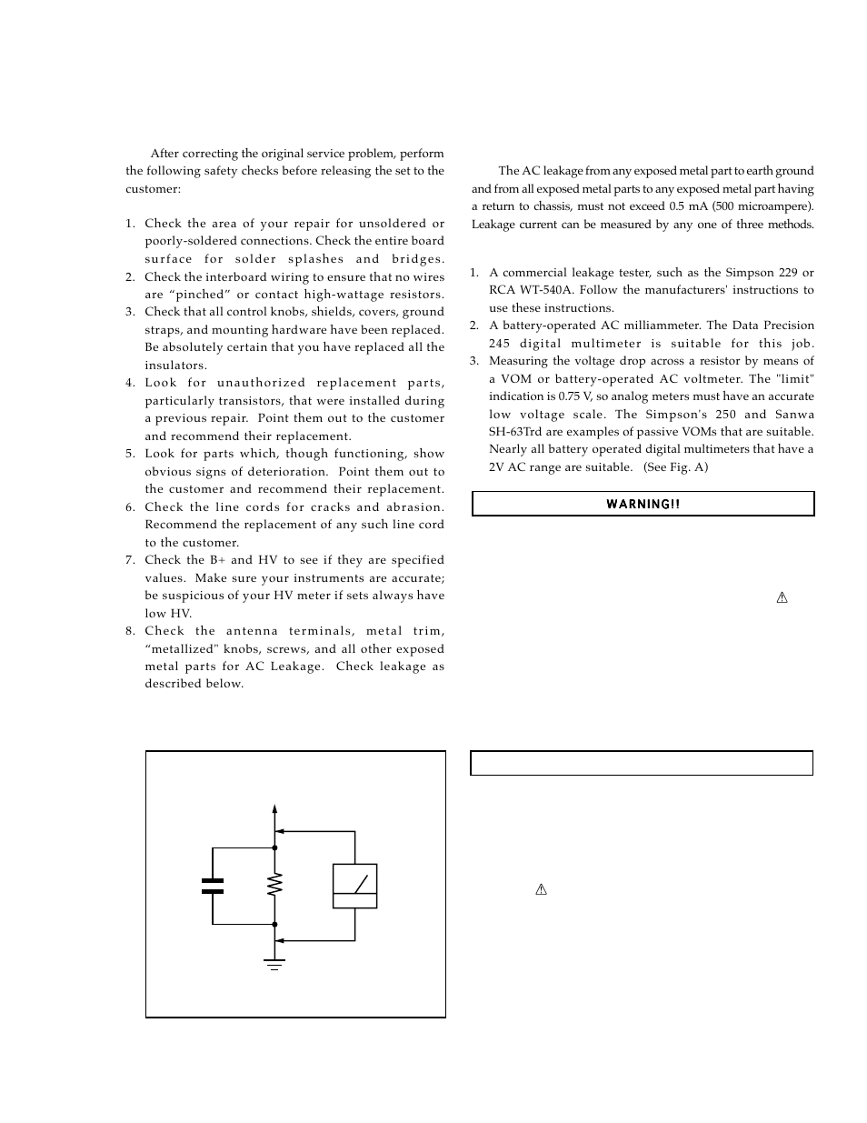 Safety check-out (us model only) | Compaq D-1H User Manual | Page 3 / 34