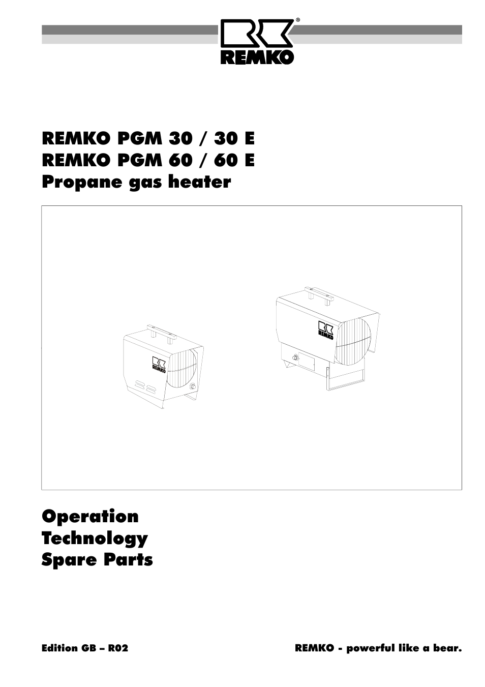 REMKO PGM 30 User Manual | 16 pages