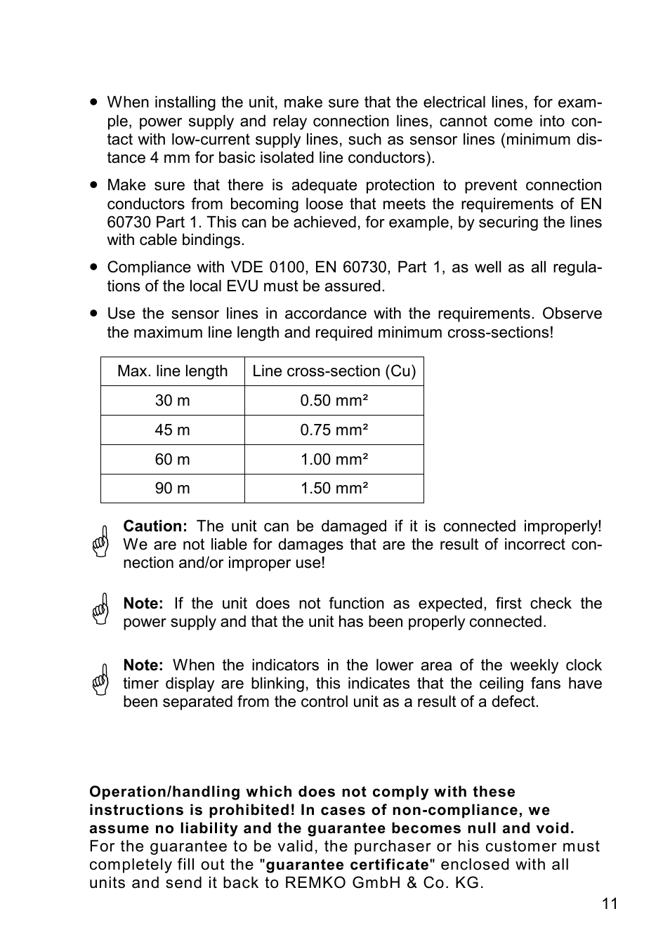 REMKO ATR-3 User Manual | Page 11 / 16