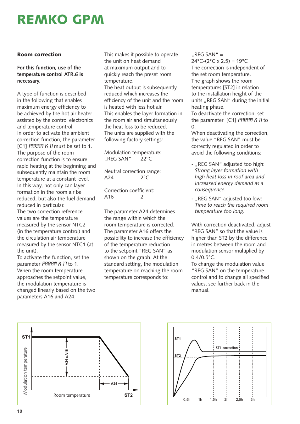 Remko gpm, Param k 11, Param k 17 | REMKO GPM 15 User Manual | Page 10 / 44