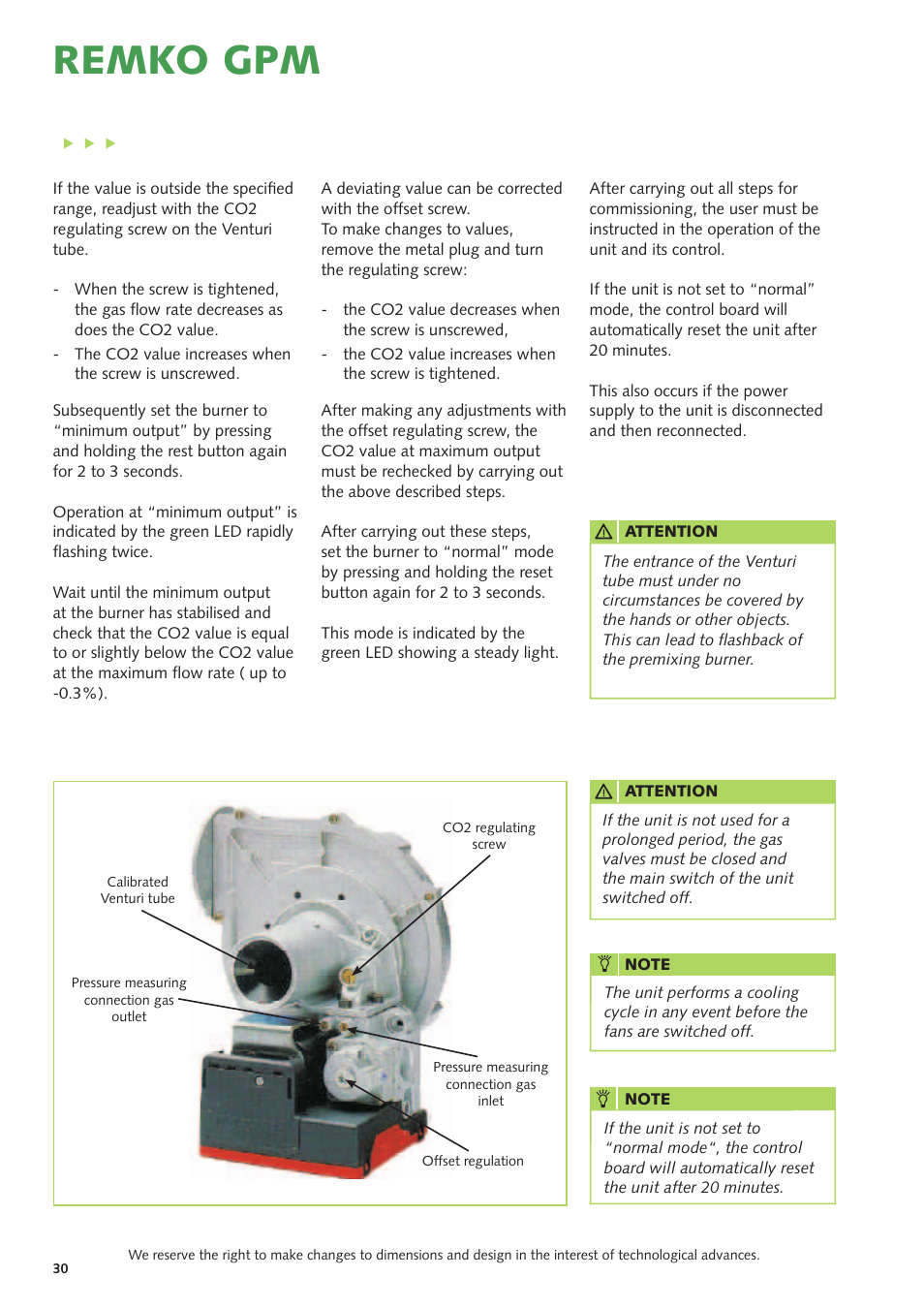 Remko gpm | REMKO GPM 15 User Manual | Page 30 / 44