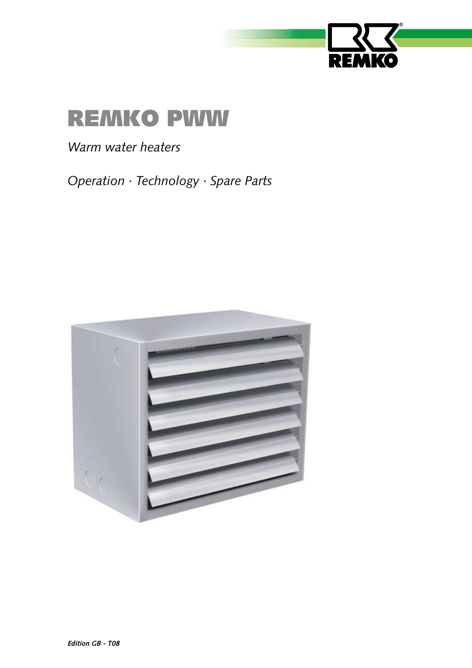 REMKO PWW Series User Manual | 36 pages