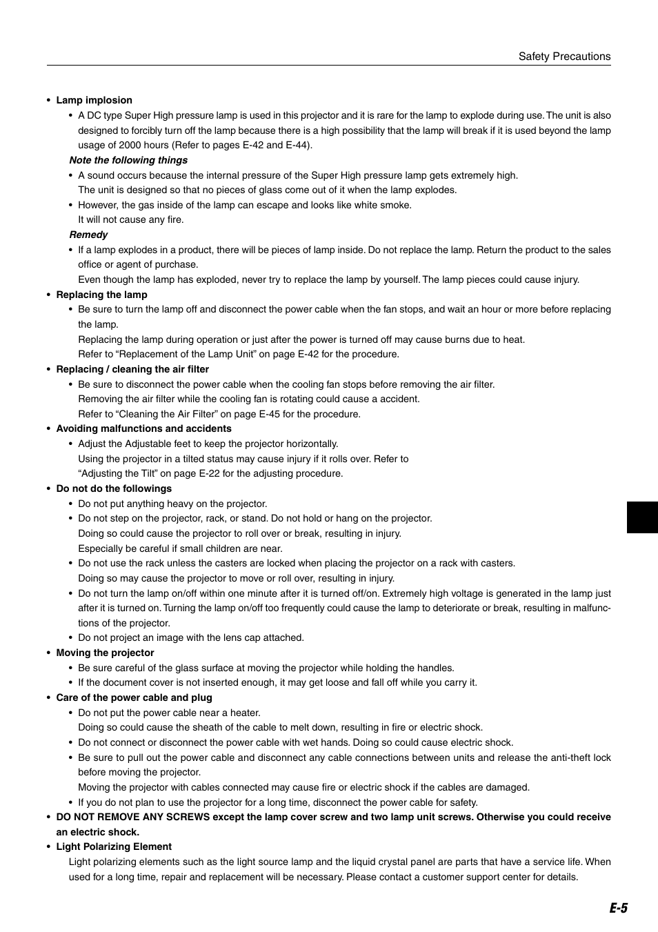 Compaq iP-25E User Manual | Page 5 / 48