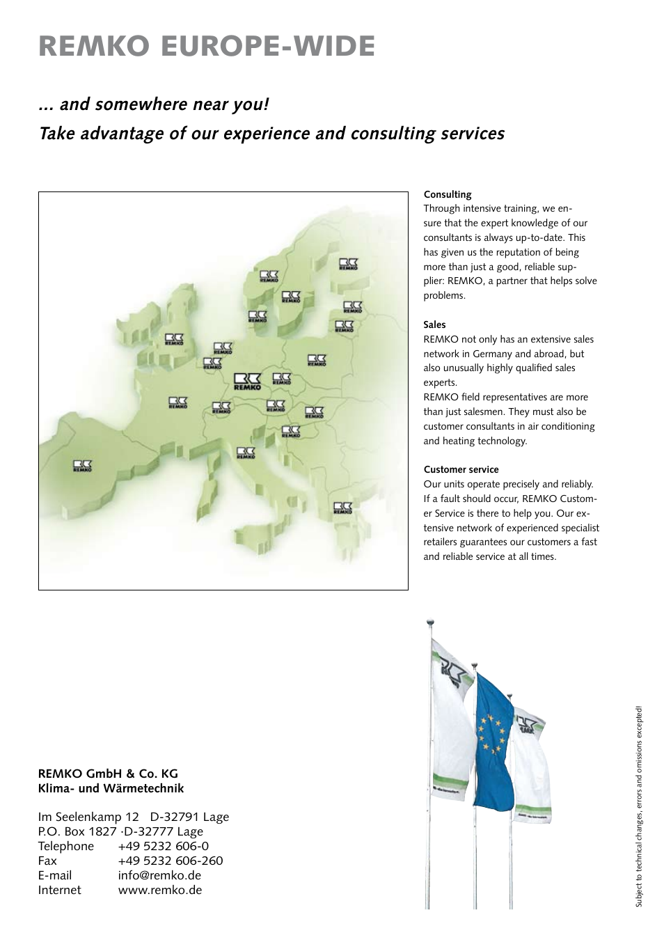 Remko europe-wide | REMKO ASF 100 User Manual | Page 16 / 16