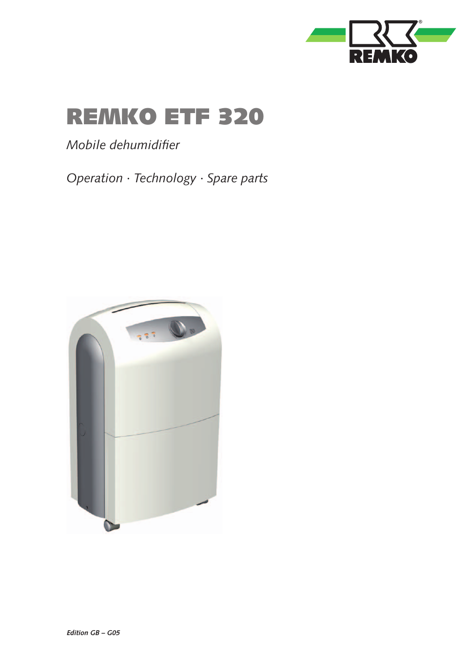 REMKO ETF 320 User Manual | 20 pages