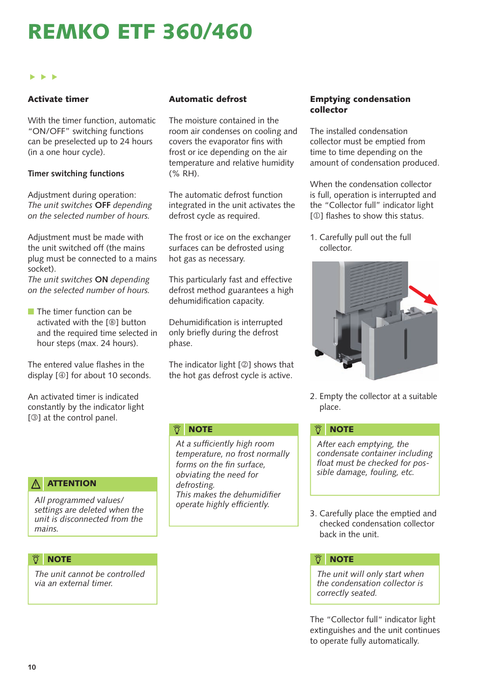 REMKO ETF 360 User Manual | Page 10 / 20