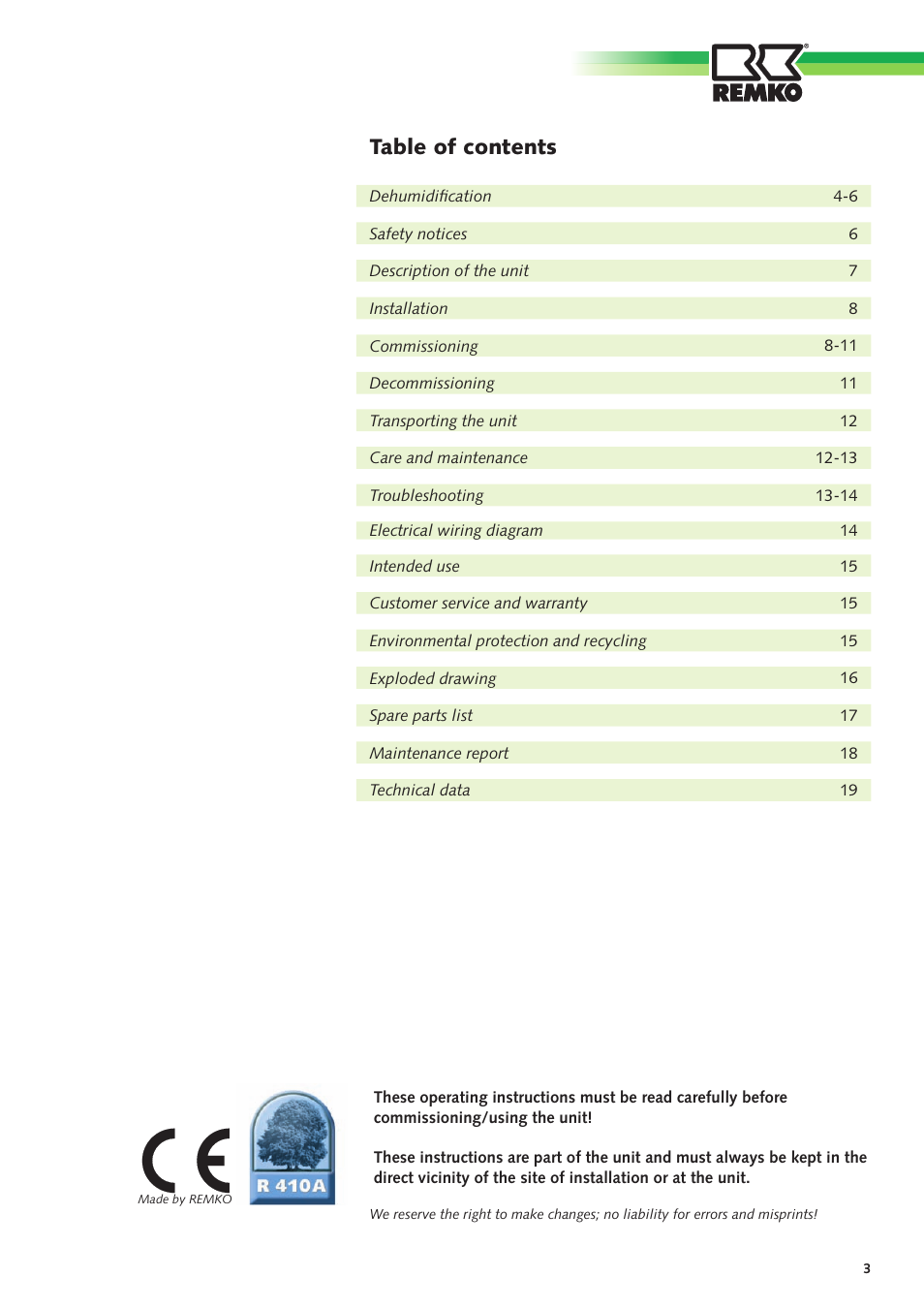 REMKO ETF 360 User Manual | Page 3 / 20