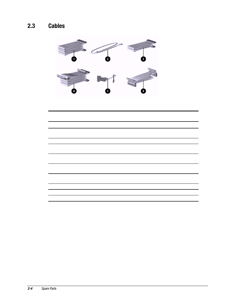3 cables | Compaq EXS Series User Manual | Page 17 / 78
