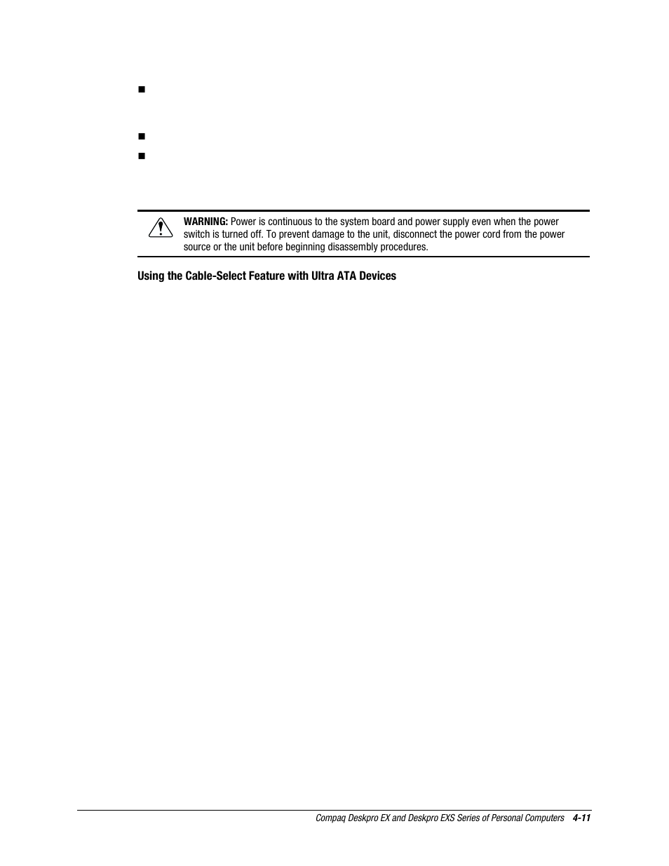 Compaq EXS Series User Manual | Page 38 / 78