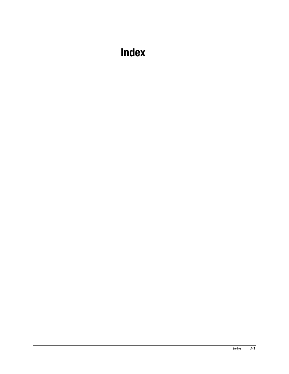 Index | Compaq EXS Series User Manual | Page 77 / 78